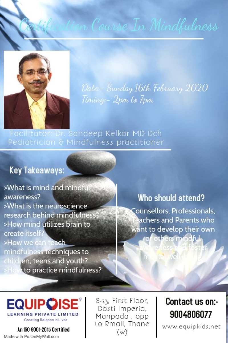 Certification Course in Mindfulness